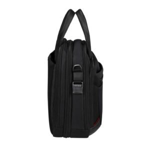 Samsonite Pro-Dlx 6 Bailhandle Expandable Black Laptop Briefcase