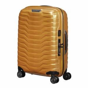 Samsonite Proxis Honey Gold Hard Luggage Bag