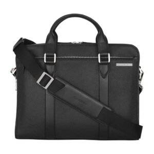 Samsonite Rector 1C Black Leather Briefcase