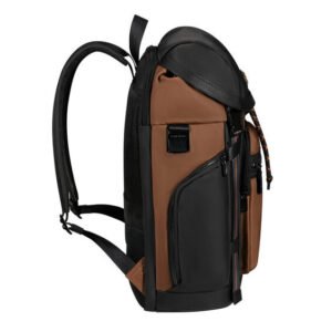 Samsonite Relyon Brown Laptop Flap Backpack