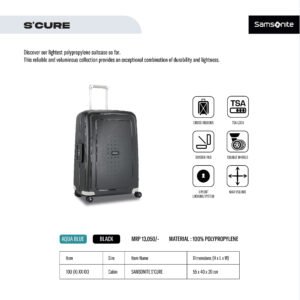Samsonite Scure Hard Luggage Bag Catalog 2023