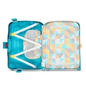 Samsonite Scure Sport Aqua Blue Hard Luggage Bag