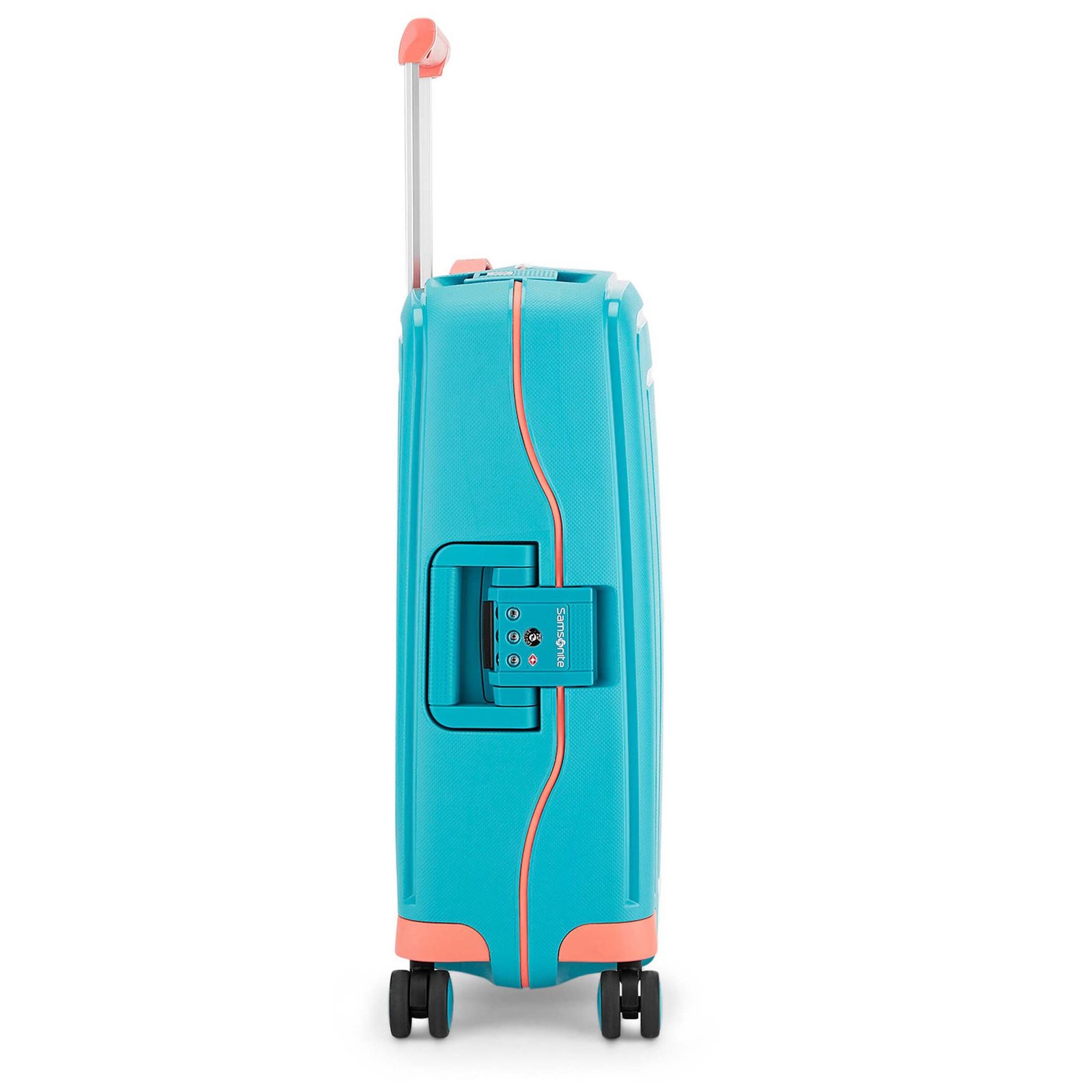 Samsonite Scure Sport Aqua Blue Hard Luggage Bag