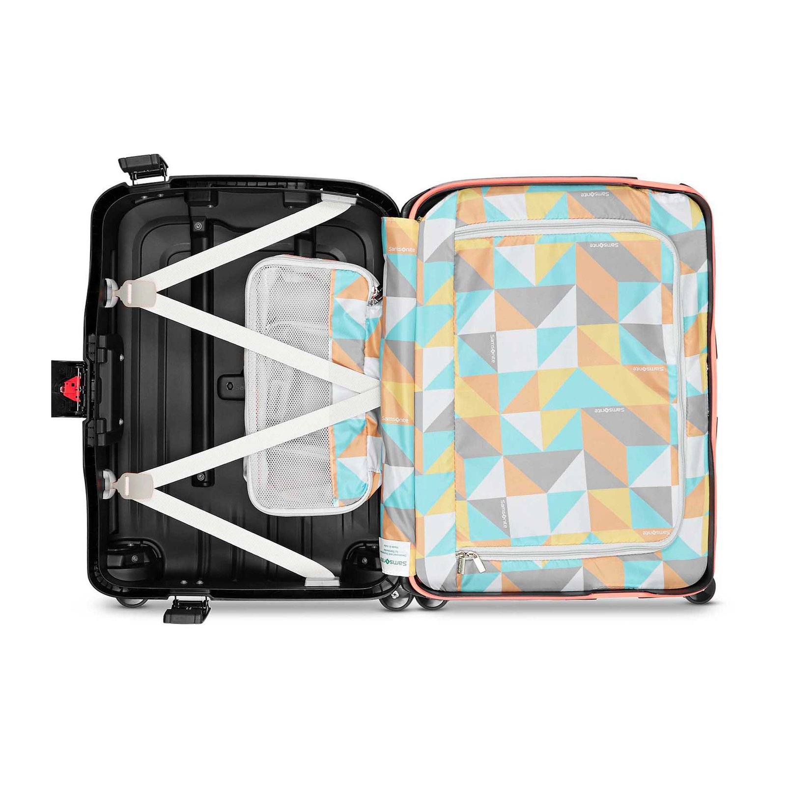 Samsonite Scure Sport Black Hard Luggage Bag