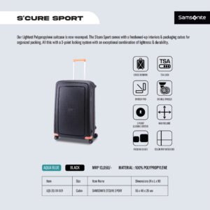 Samsonite Scure Sport Hard Luggage Bag Catalog 2023