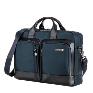 Samsonite Sefton TCP Bailhandle Navy Briefcase