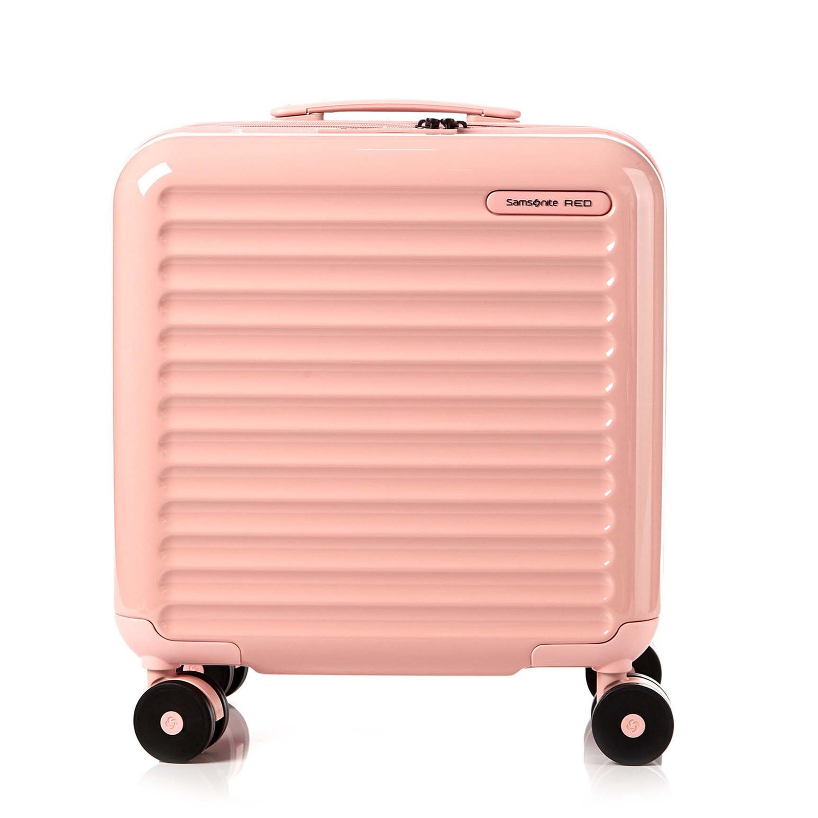 Samsonite Toiis Blossom Cover Powder Pink Laptop Trolley Rolling Tote