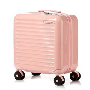 Samsonite Toiis Blossom Cover Powder Pink Laptop Trolley Rolling Tote