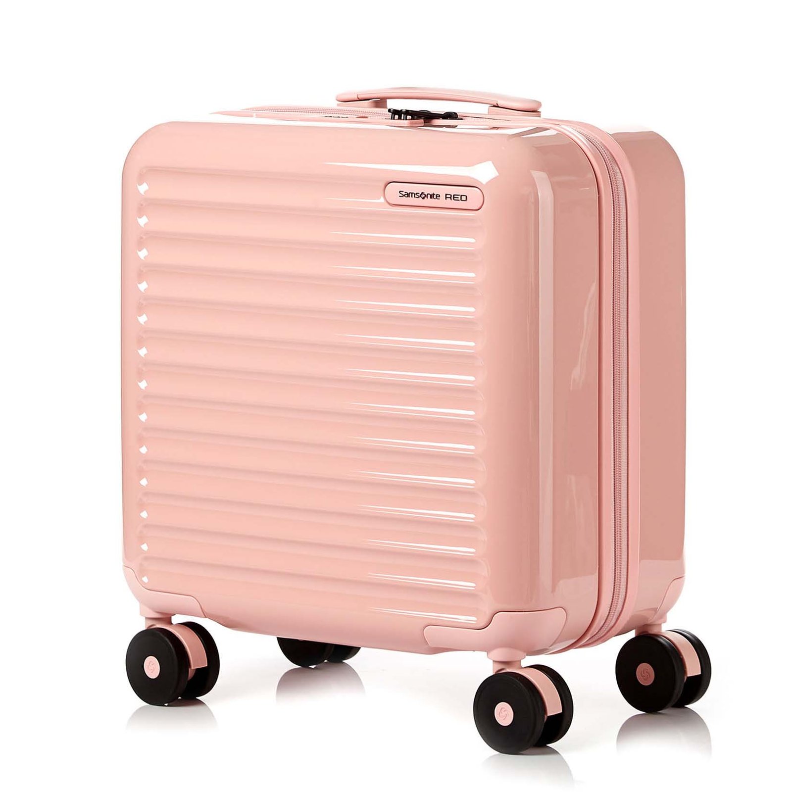 Samsonite Toiis Blossom Cover Powder Pink Laptop Trolley Rolling Tote