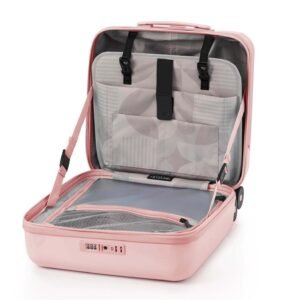Samsonite Toiis Blossom Cover Powder Pink Laptop Trolley Rolling Tote