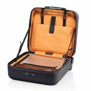 Samsonite Toiis C Ink Black Laptop Trolley Rolling Tote