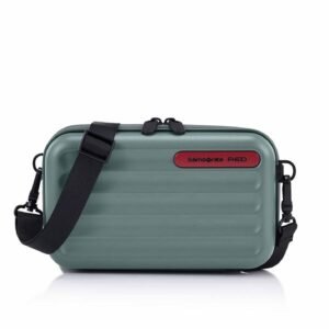 Samsonite Toiis C Slate Green Crossbody Clutch Bag