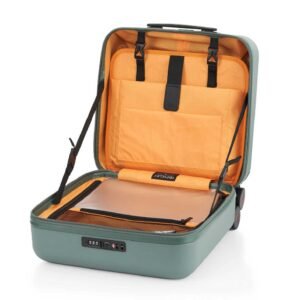 Samsonite Toiis C Slate Green Laptop Trolley Rolling Tote