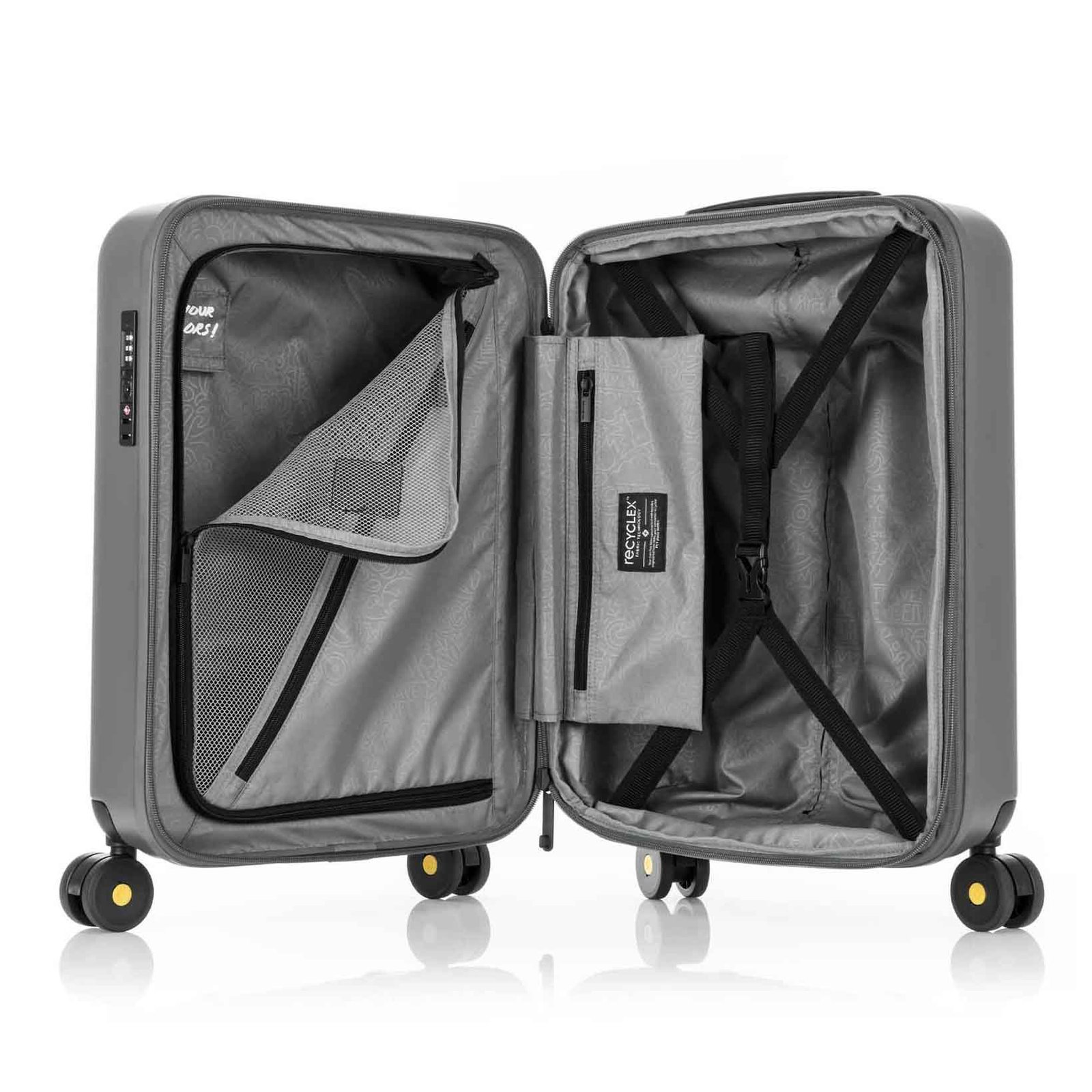 Samsonite Toiis L Spinner Hard Luggage Bag – Iron Grey
