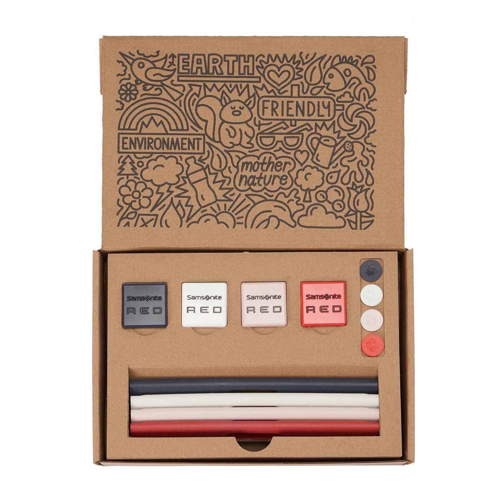 Samsonite Toiis M Spinner Hard Luggage Bag – Cloud White