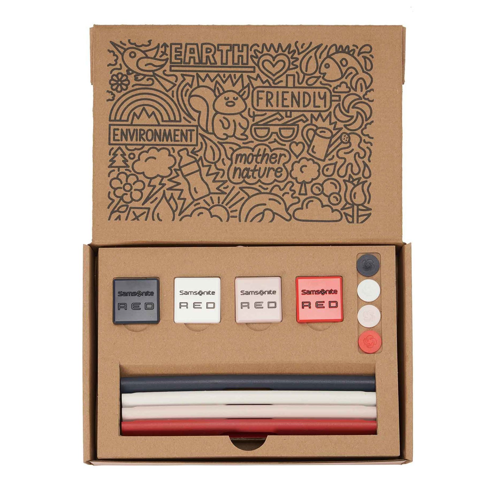 Samsonite Toiis M Spinner Hard Luggage Bag – Navy Havana