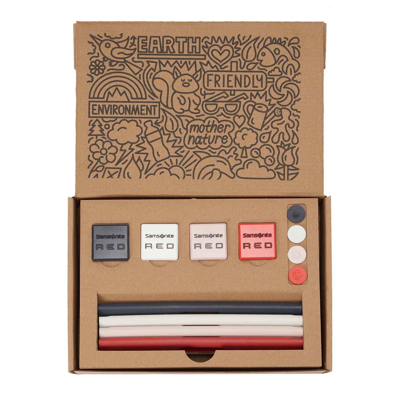 Samsonite Toiis M Spinner Hard Luggage Bag – Petal Pink