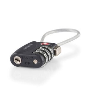 Samsonite Travel Essentials 3-Dial Cable Lock TSA