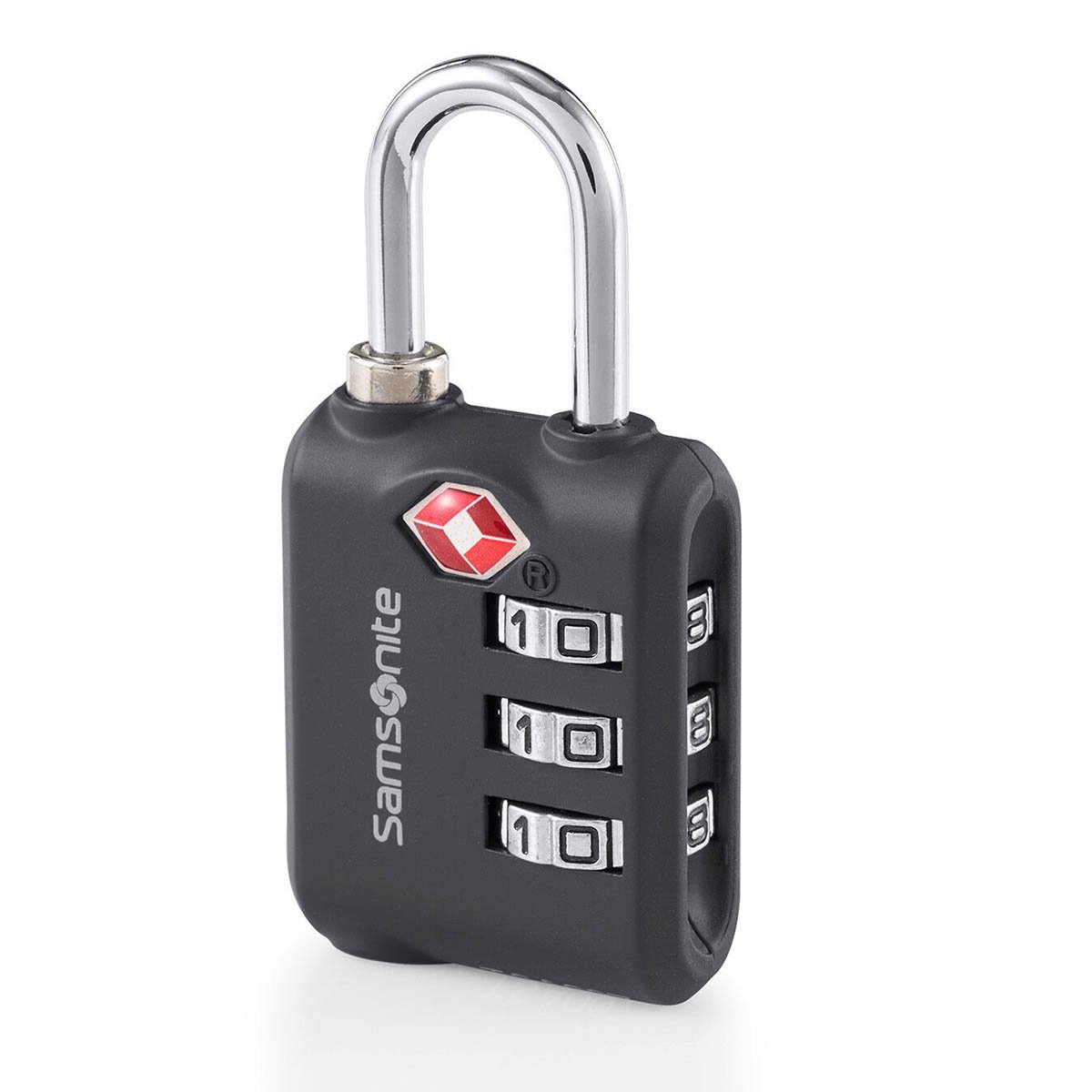 Samsonite Travel Essentials 3-Dial Combi Lock TSA – Black
