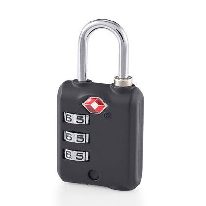 Samsonite Travel Essentials 3-Dial Combi Lock TSA – Black