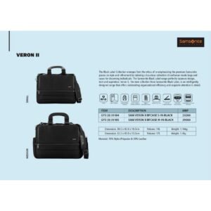 Samsonite Veron II Briefcase Catalog 2023