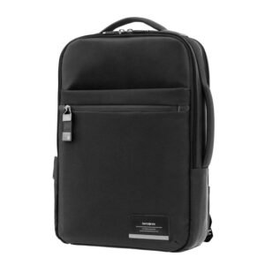 Samsonite Evoa Brushed Black Laptop Trolley Rolling Tote