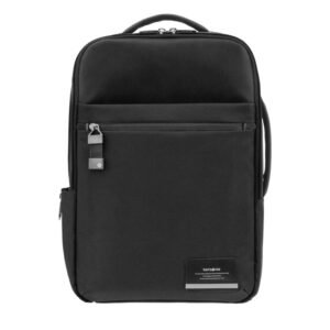 Samsonite Evoa Brushed Black Laptop Trolley Rolling Tote