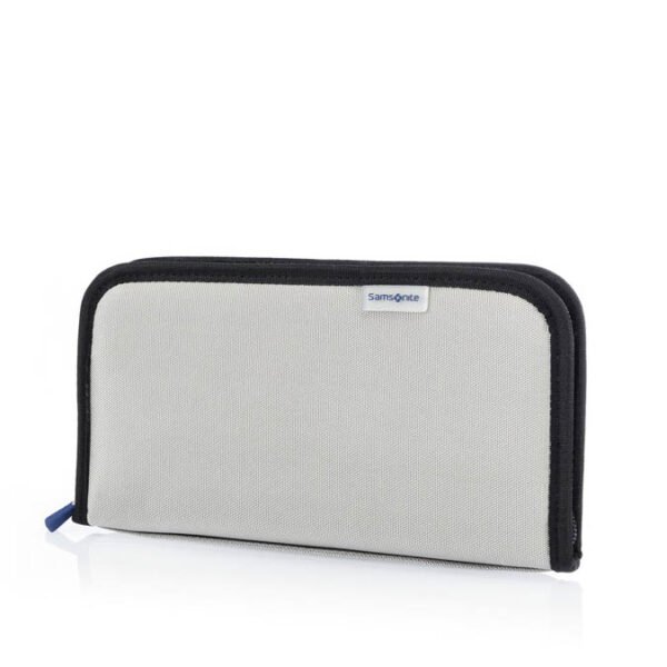 Samsonite Zipped Travel Wallet RFID Grey