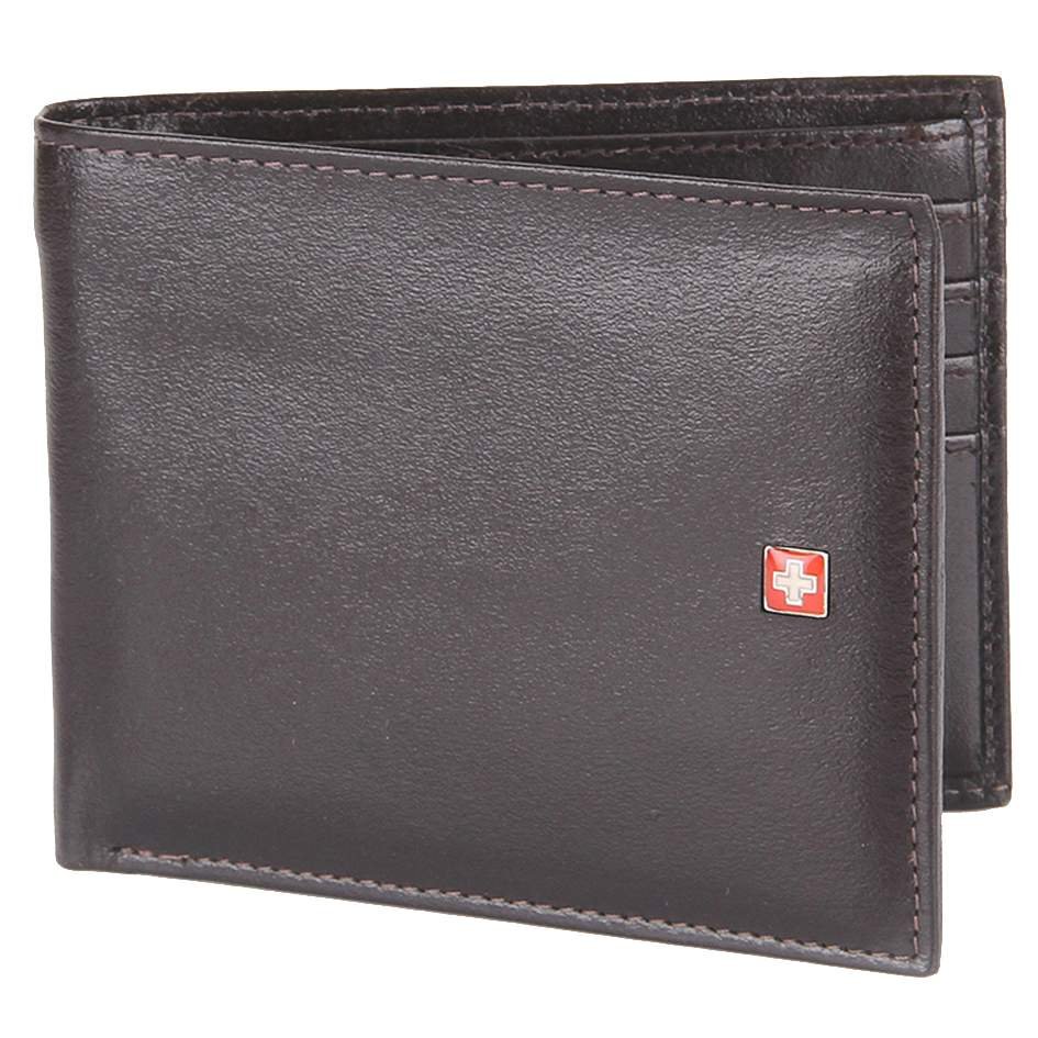 Swiss Military LW-21 Leather and Brown Wallet