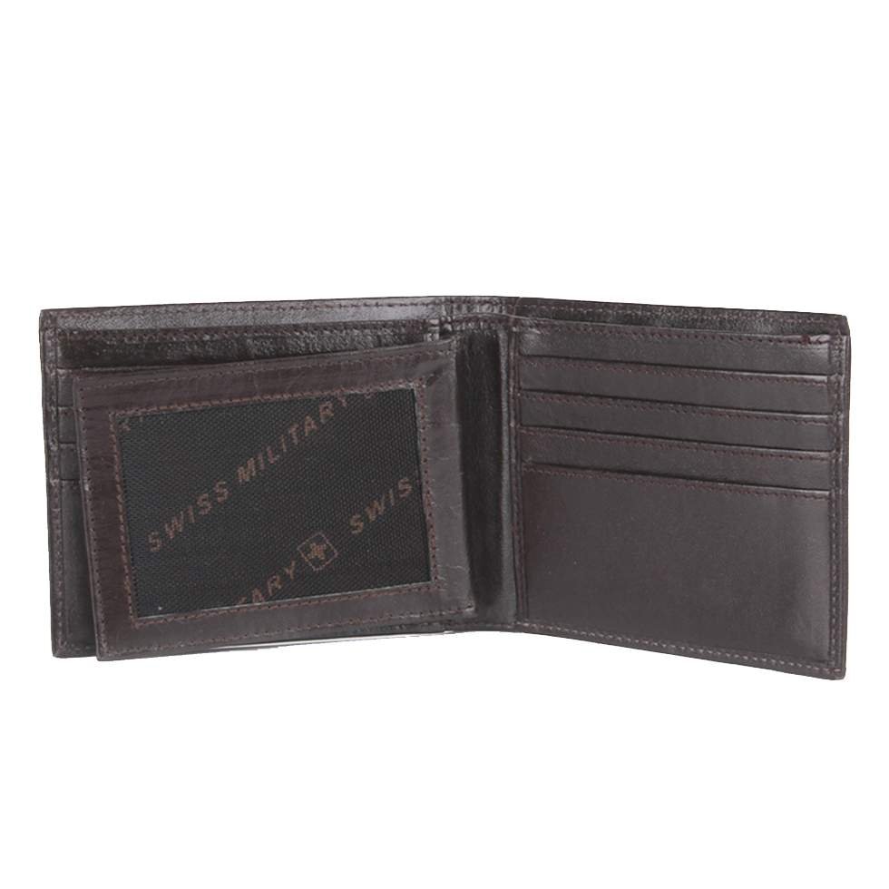 Male Bi Fold SWISS MILITARY LW27 Leather Wallet, Brown at Rs 1799 in  Bengaluru