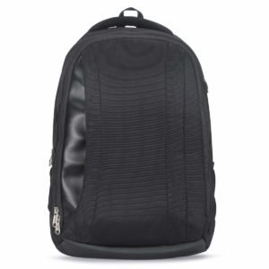 The Bag Co Ipsum Black Laptop Backpack