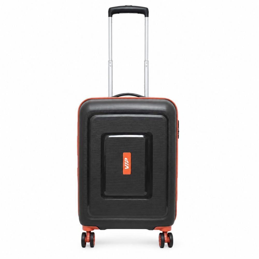 VIP Urbane Plus Black Hard Luggage Bag