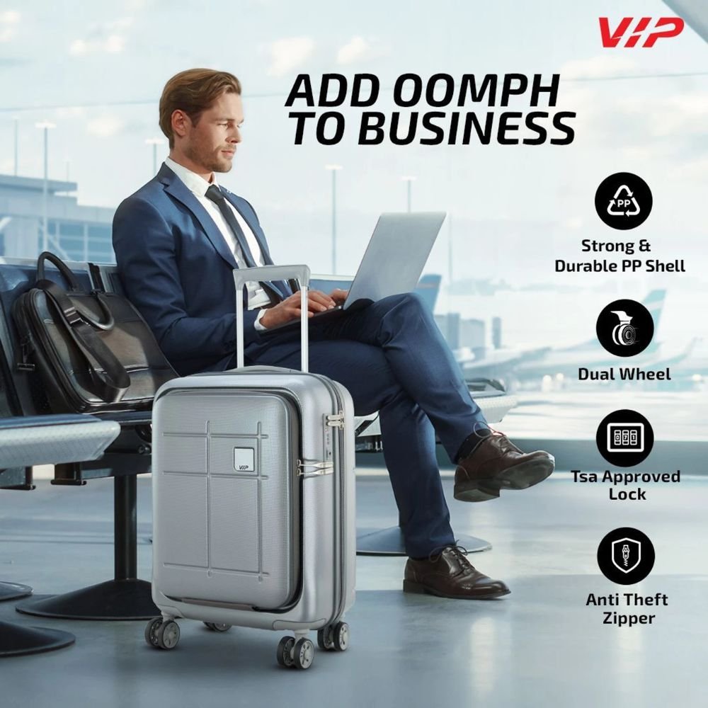 VIP Zorro Strolly Overnighter Laptop Trolley Bag