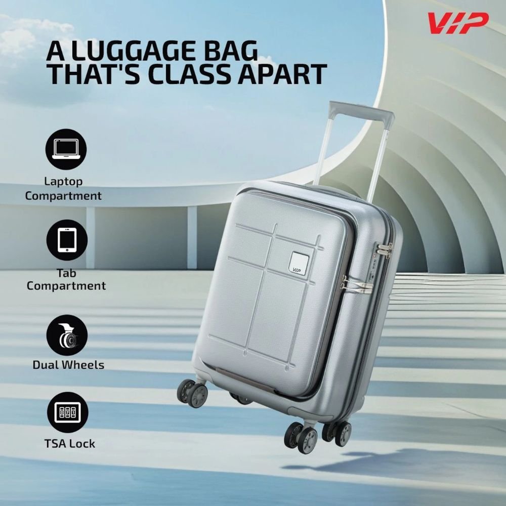 VIP Zorro Strolly Overnighter Laptop Trolley Bag